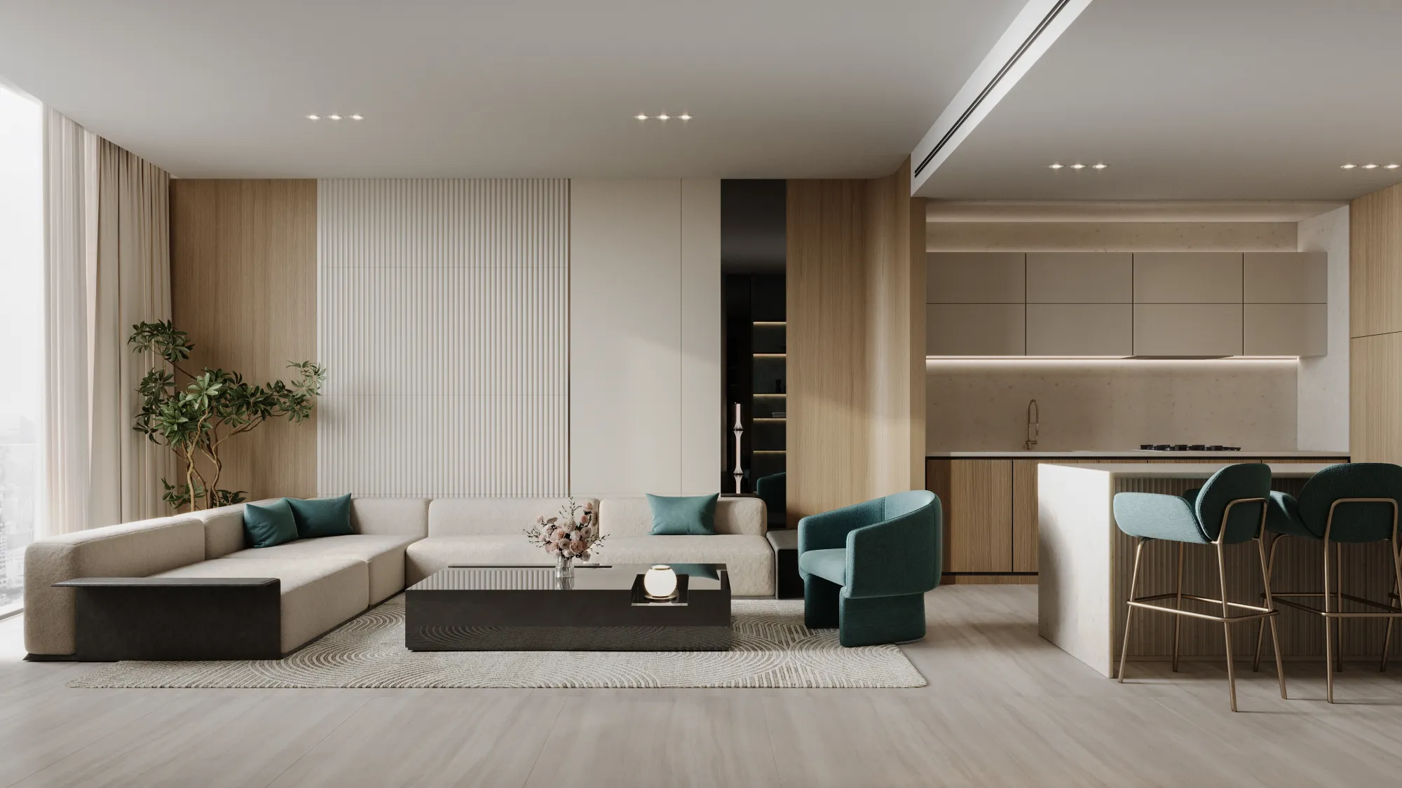 Aquarise by Binghatti, salón