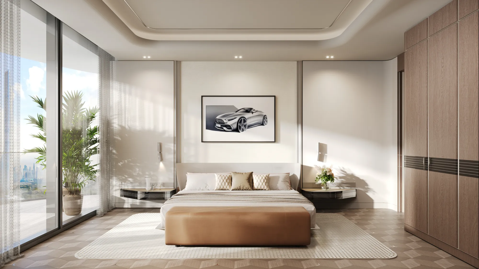 Mercedes-Benz Places by Binghatti, dormitorio