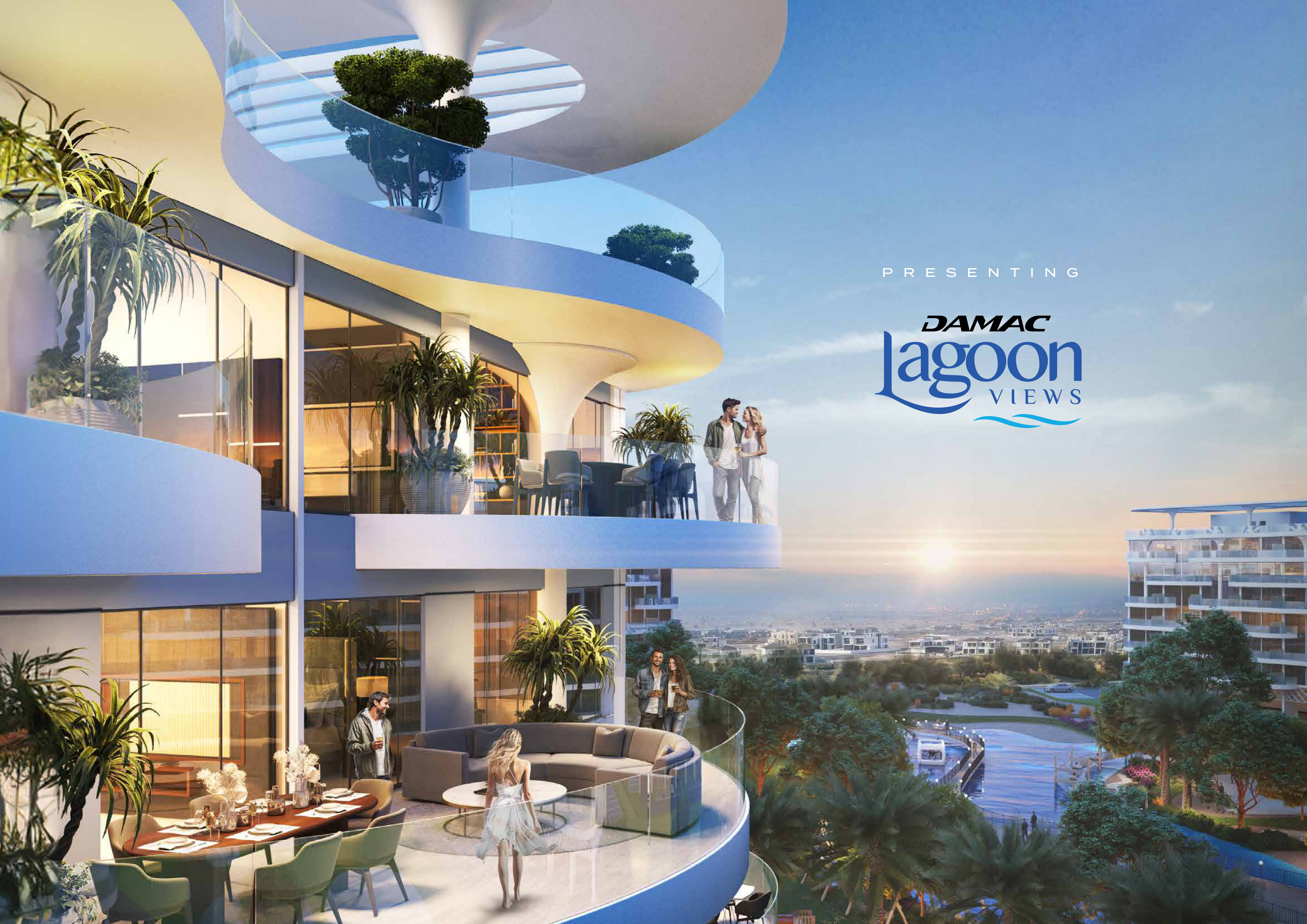 DAMAC Lagoon Views, comunidad acuática Dubái