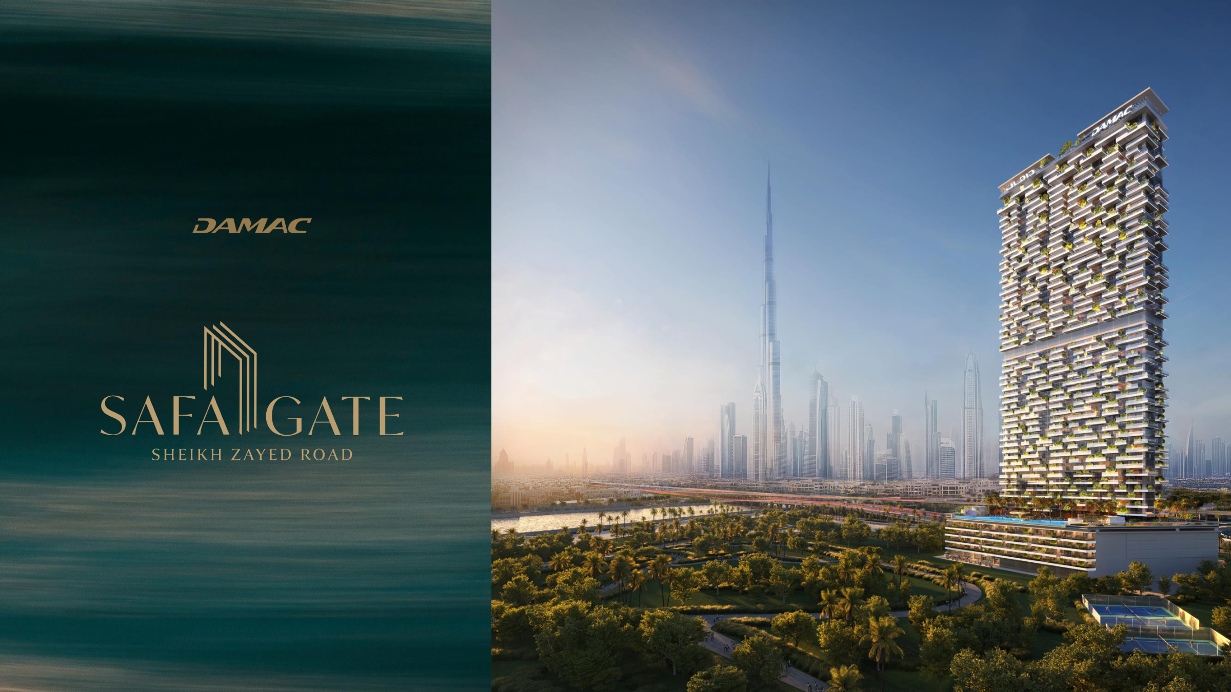 SAFA Gate, Sheikh Zayed Road Dubai